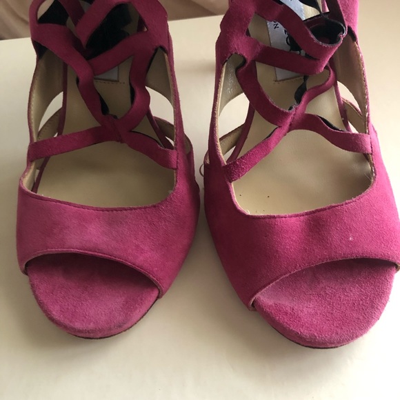 Jimmy Choo Criss Cross Heels - Picture 4 of 13